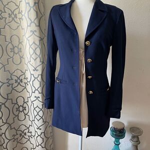 Rare vintage escada blazer Jaguar buttons sz 34